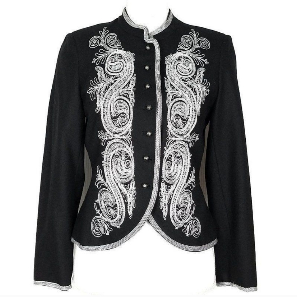 Paul Nygard Wool Embroidered Jacket